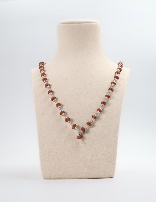 10 Mukhi Rudraksha Mala detail