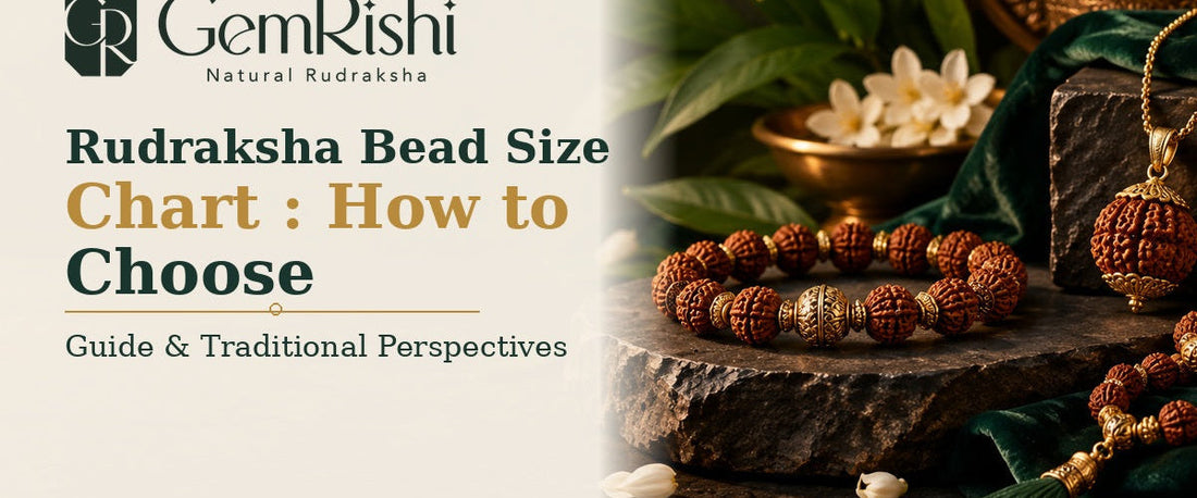 Rudraksha Bead Size Chart: How to Choose — GemRishi