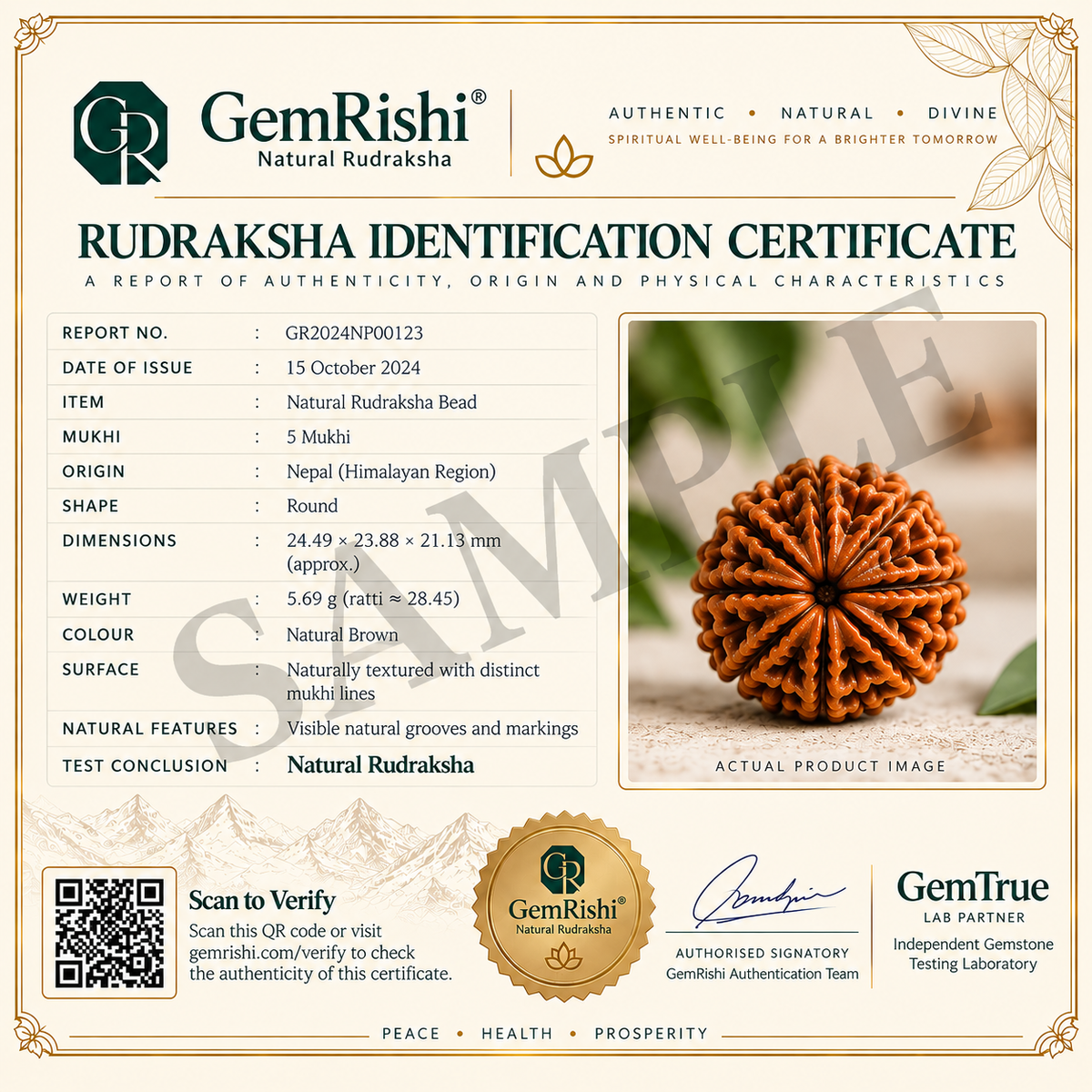 Rudraksha mala