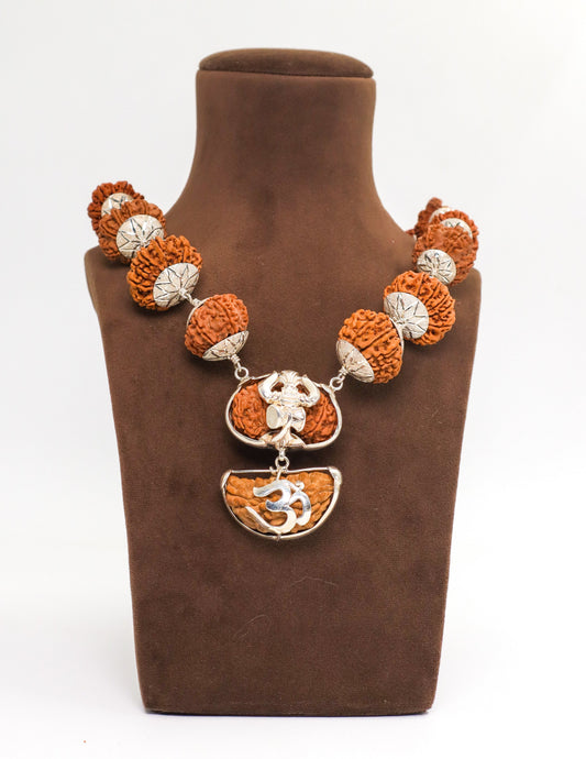 Siddha Mala Rudraksha Super Collector (Silver) | GemRishi
